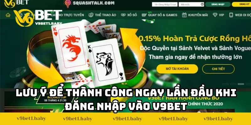 đăng nhập V9BET